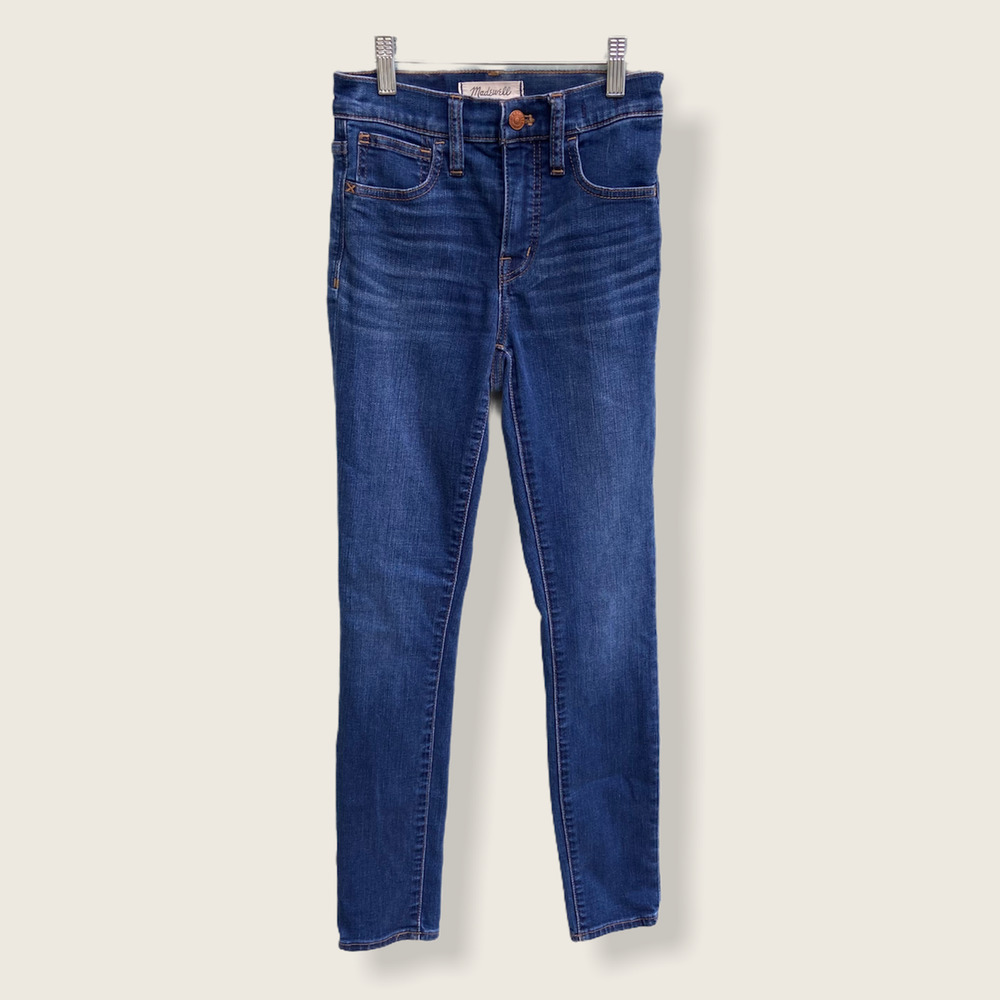 Madewell Roadtripper Jeans 23 Jansen Wash Blue Denim